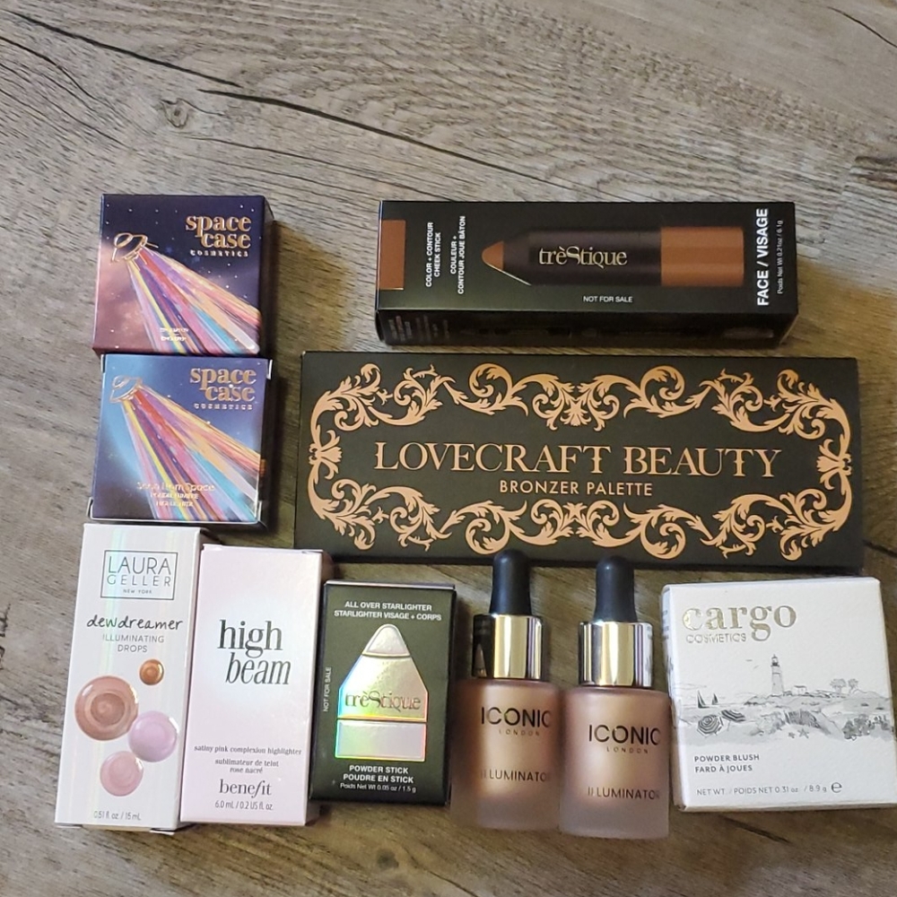 Lot of new bronzers and highlighters